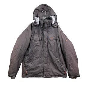 Five Aluminum Ski Jacket Mens Gray XL Winter Outdoor Snowboard Gorpcore Hike